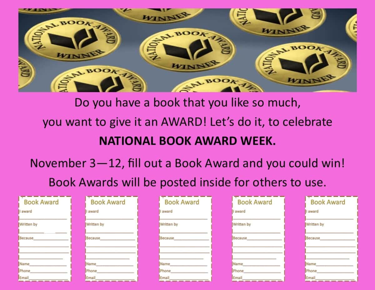 book award week poster
