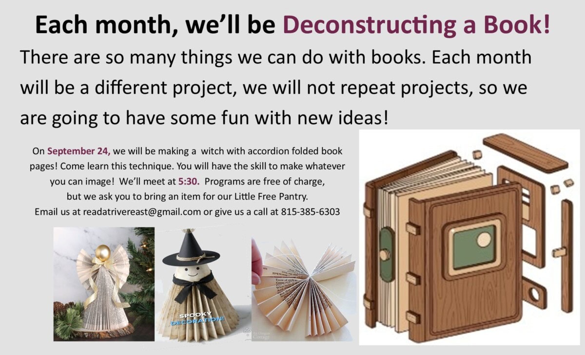 deconstructing books monthly template