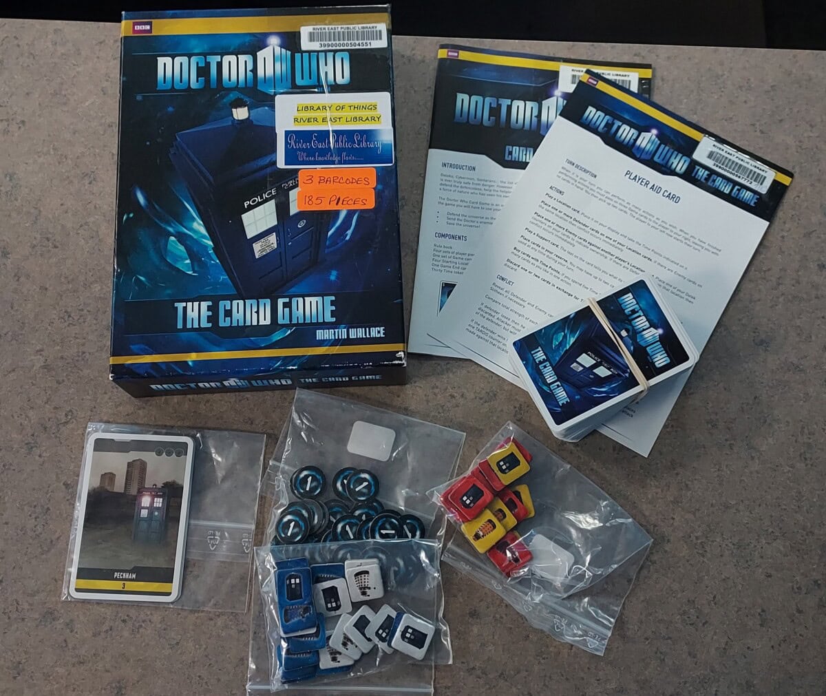 lot doctor who the card game picture