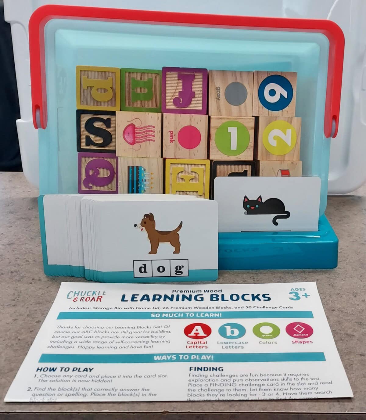 lot learning blocks set picture