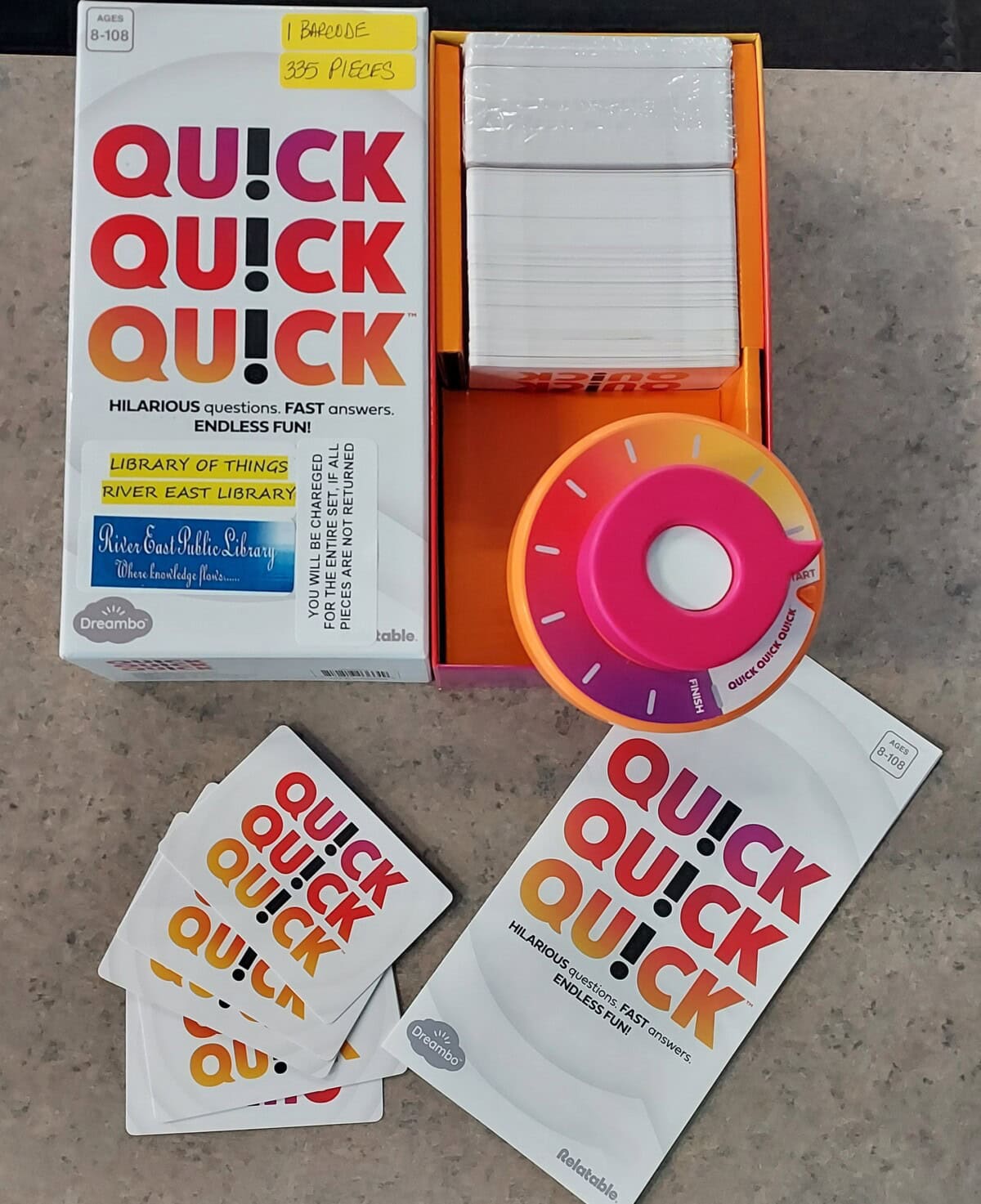 lot quick quick quick card game