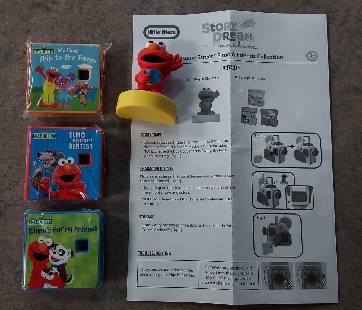 lot story dream machine elmo collection
