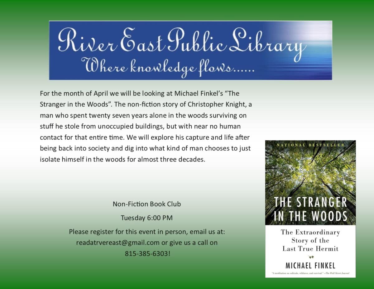 matt's non fiction book club april