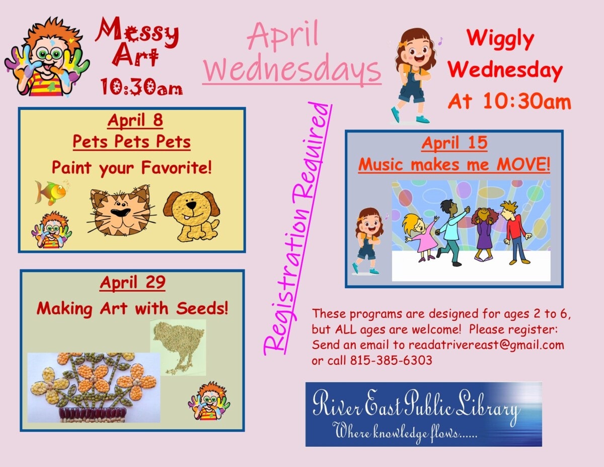 messy art wiggly wednesday april 2026
