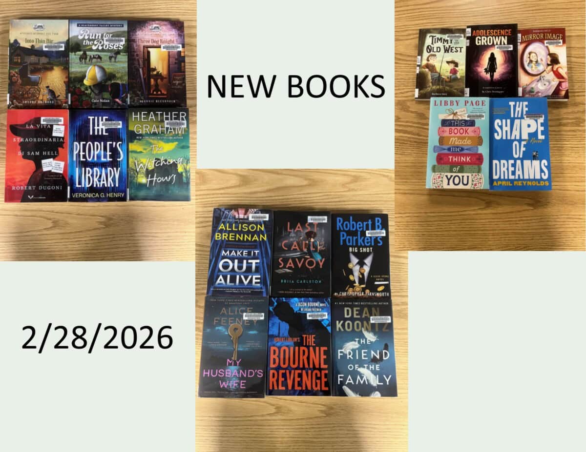 new books 2 28 26