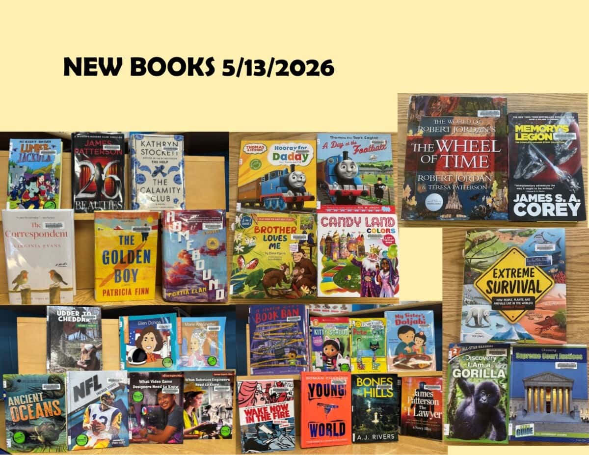 new books 5 13 2026
