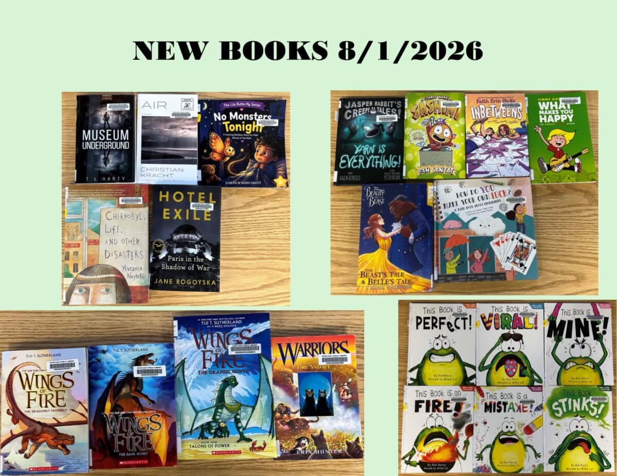 new books 8 1 26