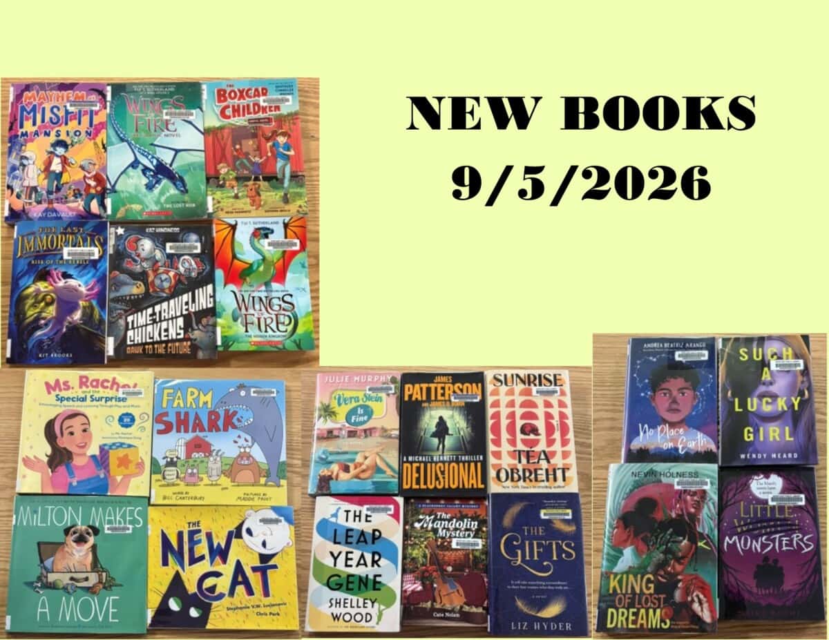 new books 9 5 26