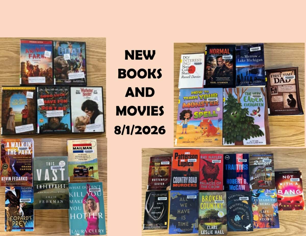 new books and movies 8 1 26