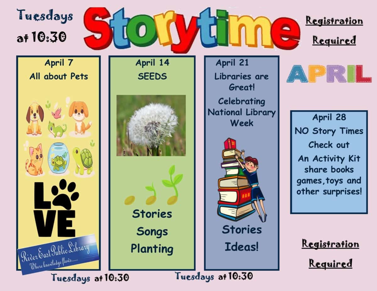 story time april 2026