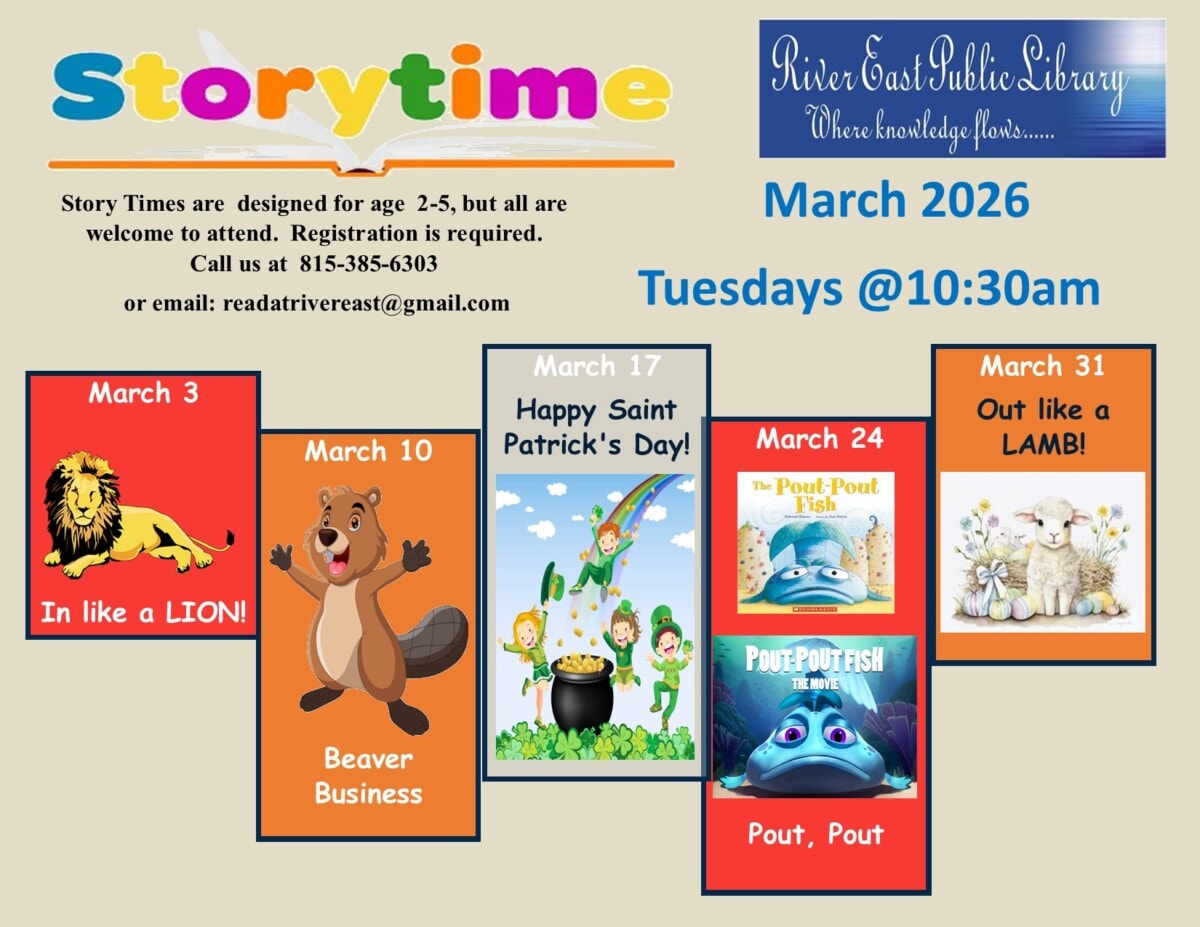 storytime march 2026