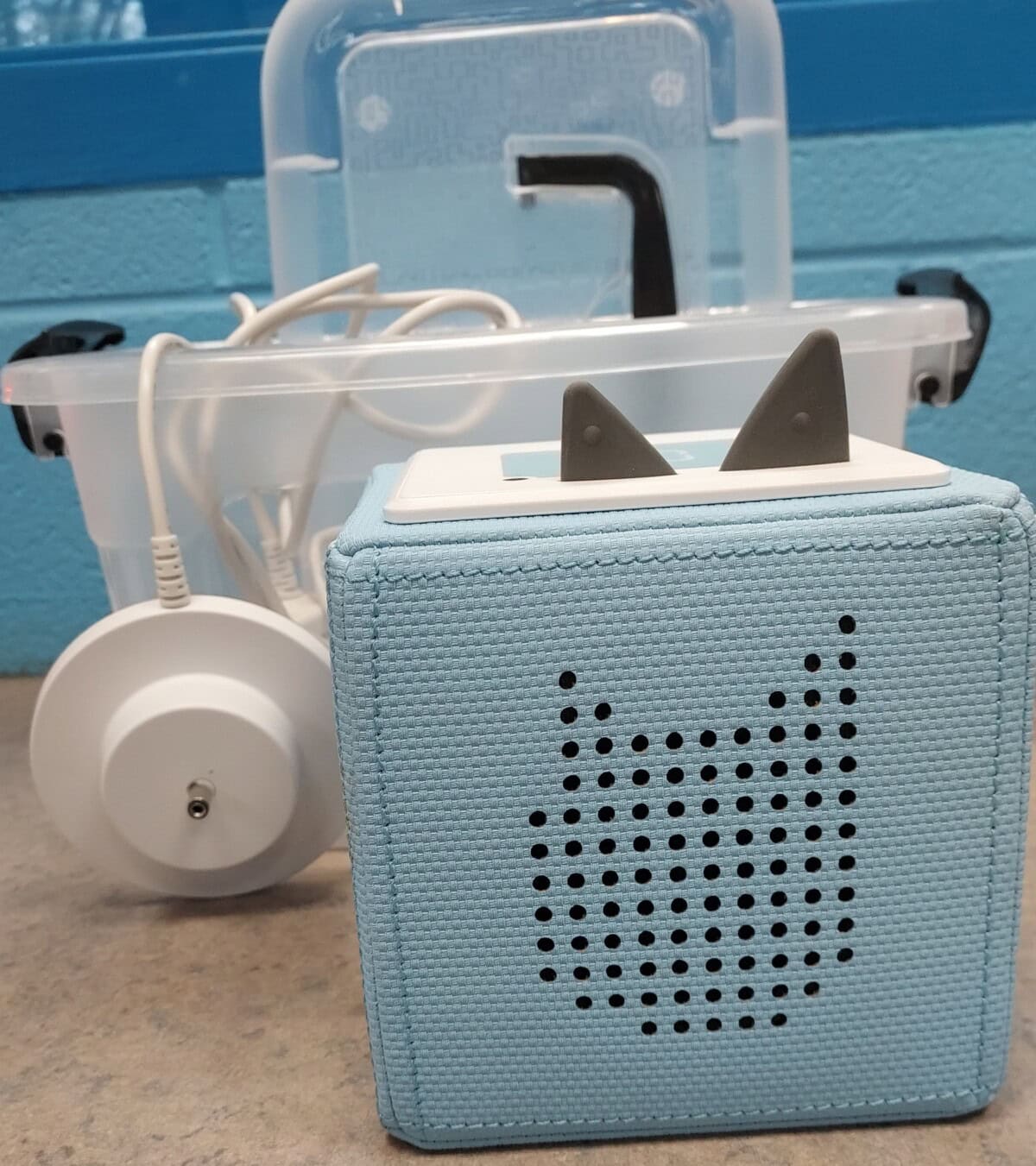tonies base unit #3 (blue box) for clever tonies & tonies for older kids (only)